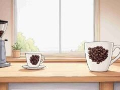 Washed vs. Natural vs. Honey: How Processing Methods Affect the Final Acidity _Barista tools like a tamper and portafilter arranged to illustrate key coffee terms - ChopChic.com