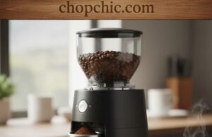 How to Choose the Right Coffee Grinder for Your Espresso Setup _A microscopic comparison of coffee grounds, showing the jagged, uneven chunks produced by a blade grinder versus the uniform, consistent particles from a burr grinder, illustrating the requirements for espresso extraction.