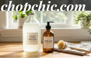 Ingredients to Avoid in So-Called Green Dishwashing Liquids Family safe non-toxic dishwashing liquid cleaning baby dishes without harsh chemicals - ChopChic.com