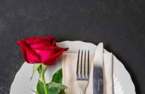 A User Experience with the HENCKELS Satin Silverware Set _HENCKELS satin finish flatware set including matching steak knives arranged for a modern table setting - ChopChic.com