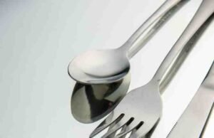 Satin or Polished Silverware: What’s the Real Difference? -Budget-friendly satin flatware set styled on a luxury table setting to demonstrate value - ChopChic.com