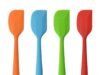 Reviewing the Best Silicone Spatulas for Your Kitchen (Rubber Scrapers) Stylish heat resistant rubber scraper spatula scraping batter from a bowl - ChopChic.com