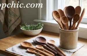 How to Clean Wooden Spoons Without Damaging Them Cleaning wooden spoons with baking soda and lemon to prevent cracking and odors - ChopChic.com