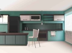 Free SketchUp Kitchen Design Software Review _Beginner using SketchUp software on a laptop to create a simple 3D model without stress - ChopChic.com