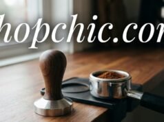 Bottomless vs. Spouted Portafilters: Which One is Better for Consistency? Digital scale measuring espresso extraction weight for perfect brew ratio - ChopChic.com