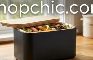 Beginner’s Guide to Using a Countertop Food Waste Caddy (No Smell, No Flies) Fermenting citrus peels in a glass jar for DIY non-toxic enzyme cleaner - ChopChic.com