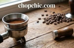 Does Bloom Time Affect Coffee Flavor? Here’s What You Need to Know Barista using WDT tool needles to break up espresso clumps and reduce channeling - ChopChic.com
