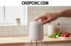 Lazy Cooking or Genius Move? Reviewing the Automatic Pot Stirrer _Automatic pot stirrer robot mixing sauce in a pot on the stove during a product test.