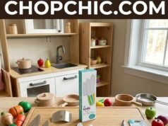 No Band-Aids, Real Cooking: Why the Tovla Jr. Knife Set is a Game Changer _Tovla Jr. Kids Knife Set allowing a toddler to chop vegetables safely without cuts.