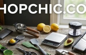 My Tiny Kitchen Survival Guide: 5 Gadgets That Actually Save Space Space-saving kitchen gadgets like over-the-sink cutting boards and magnetic shelves in a small apartment kitchen.