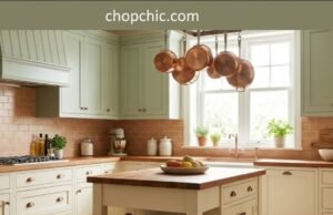 Color Psychology: How Kitchen Tones Influence Appetite and Emotion _Modern kitchen interior featuring red and green accents, illustrating the psychological impact of paint colors on appetite and mood.