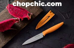 VITUER 4-Piece Paring Knife Set Review: The Truth About Budget Blades _VITUER 4-Piece Paring Knife Set blades made of 3Cr13MoV steel, being inspected for rust spots and sharpness.