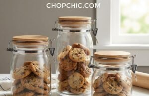 Keep It Crisp: Top Rated Airtight Cookie Jars That Look Good on Your Counter _A side-by-side comparison of a decorative ceramic cookie jar versus a clear airtight container with a silicone seal, testing freshness and seal integrity.