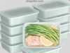Bentgo Meal Prep Containers Review: Is It Only Good for Instagram? _Bentgo Prep containers in Mint Green color, analyzed for tomato sauce stains and custom-fit lid security based on user reviews.
