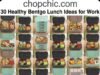 30 Healthy Bentgo Lunch Ideas for Work (That Don’t Need Microwaving) _Open Bentgo box containers filled with cold healthy lunch ideas like protein wraps and bistro-style snacks, designed to avoid the office microwave.