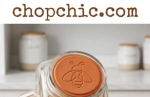ENOLVO Terracotta Brown Sugar Saver Review: The $7 Fix for Hard Sugar _A close-up view of the circular ENOLVO Terracotta Brown Sugar Saver resting inside a clear airtight container filled with soft, clump-free brown sugar, illustrating the active hydration process.