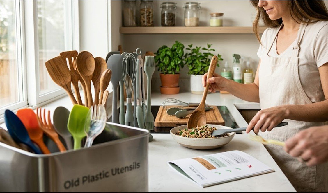 Best Non-Toxic Cooking Utensils: Wood & Silicone Guide